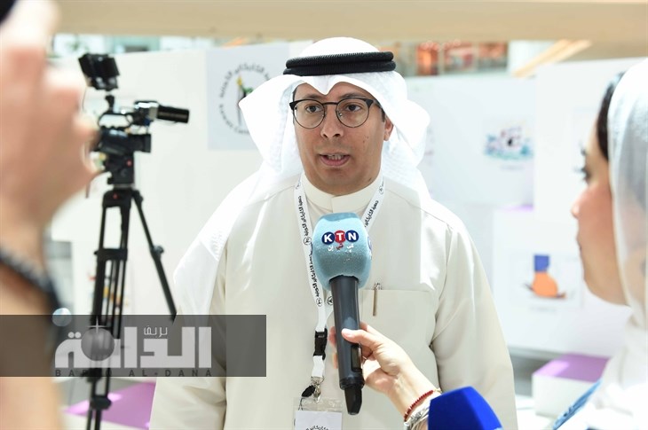 محمد ثلاب رئيس جمعية الكاريكاتير الكويتية