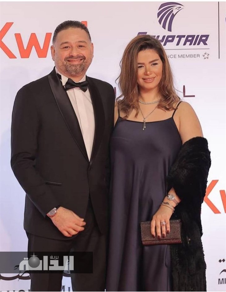 امير شاهين وزوجته