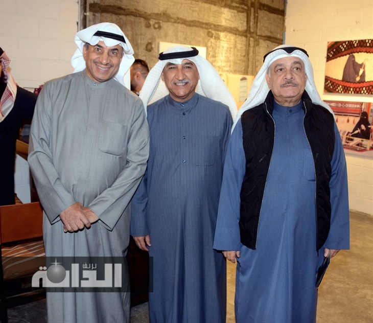 اسماعيل الراشد+ عبدالله الفريج+ حامد العميري 