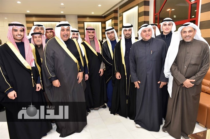 جماعية مع الشيخ حمد جابر العلي الصباح 