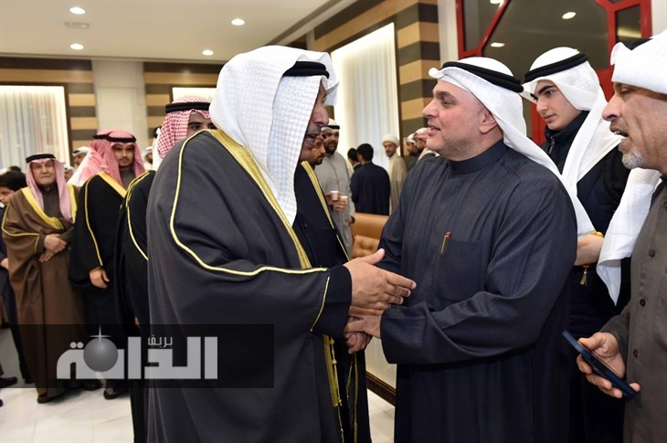 الشيخ حمد جابر العلي الصباح مهنئا