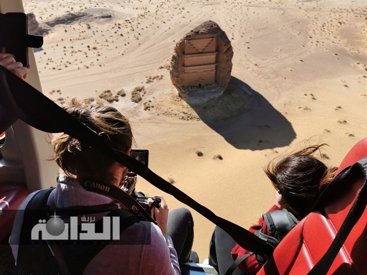 Tomb of Lihyan son of Kuza from above